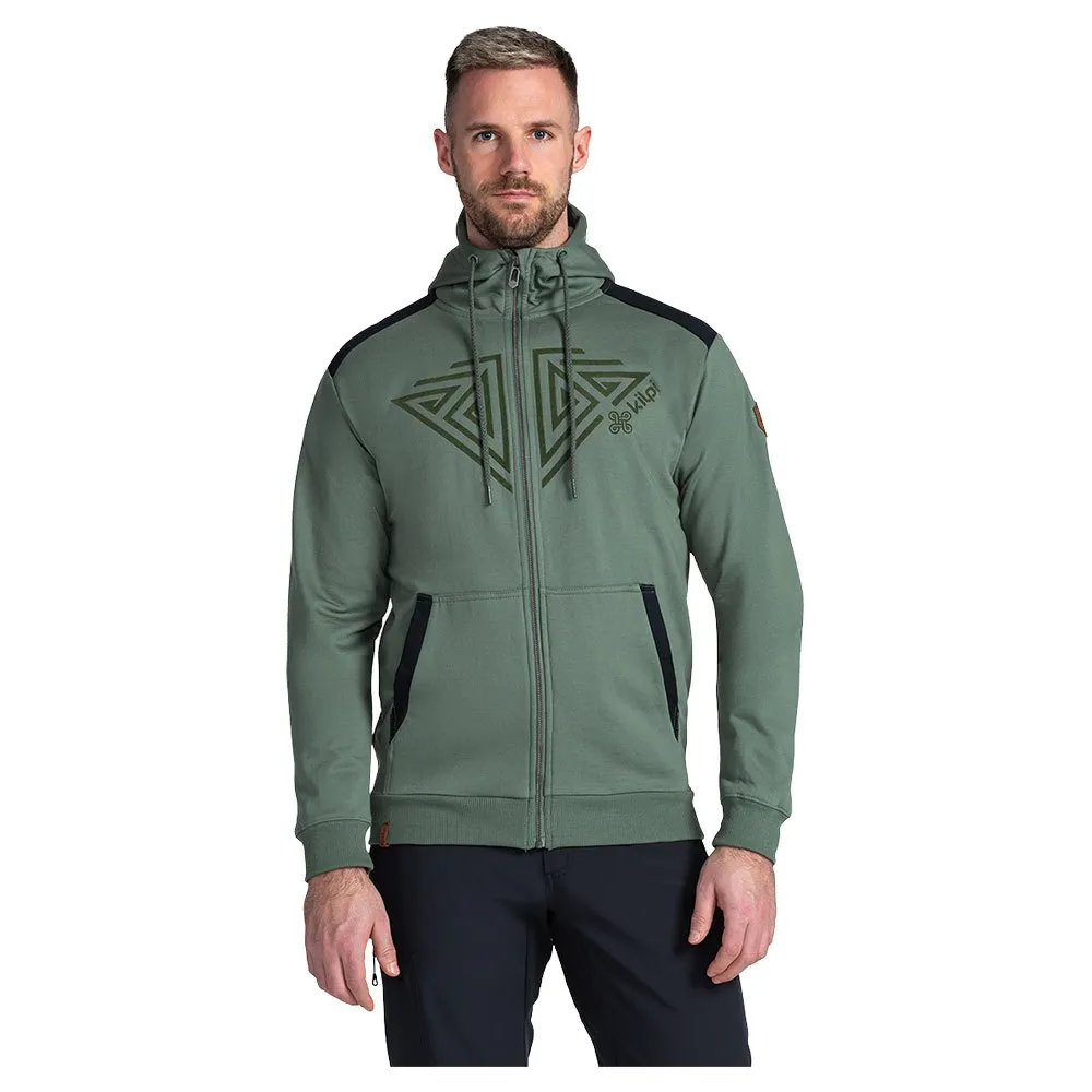 Kilpi Adelan Sweatshirt Met Rits Groen