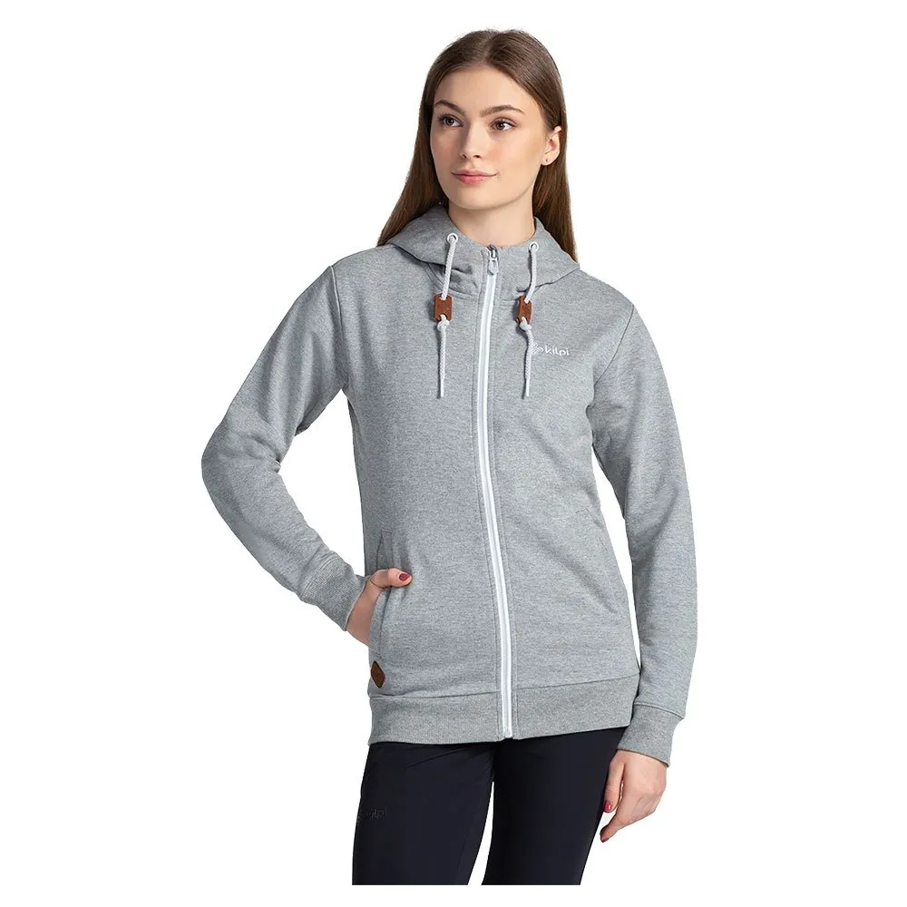 Kilpi Bery Sweatshirt Met Rits Grijs