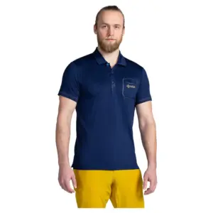 Kilpi Givry Korte Mouw Poloshirt Blauw