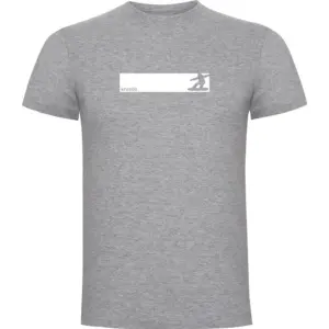 Kruskis Frame Snowboard T-shirt Met Korte Mouwen Grijs