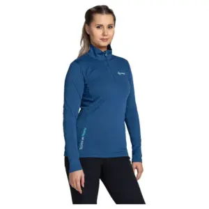 Kilpi Montale Sweatshirt Met Halve Rits Blauw
