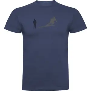 Kruskis Shadow Ski T-shirt Met Korte Mouwen Blauw