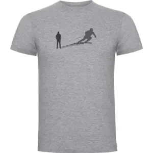Kruskis Shadow Ski T-shirt Met Korte Mouwen Grijs
