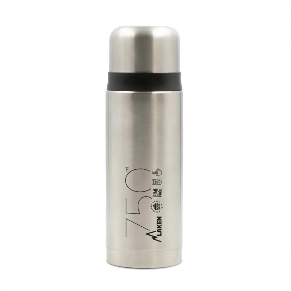 Laken 750ml Thermosfles Zilver