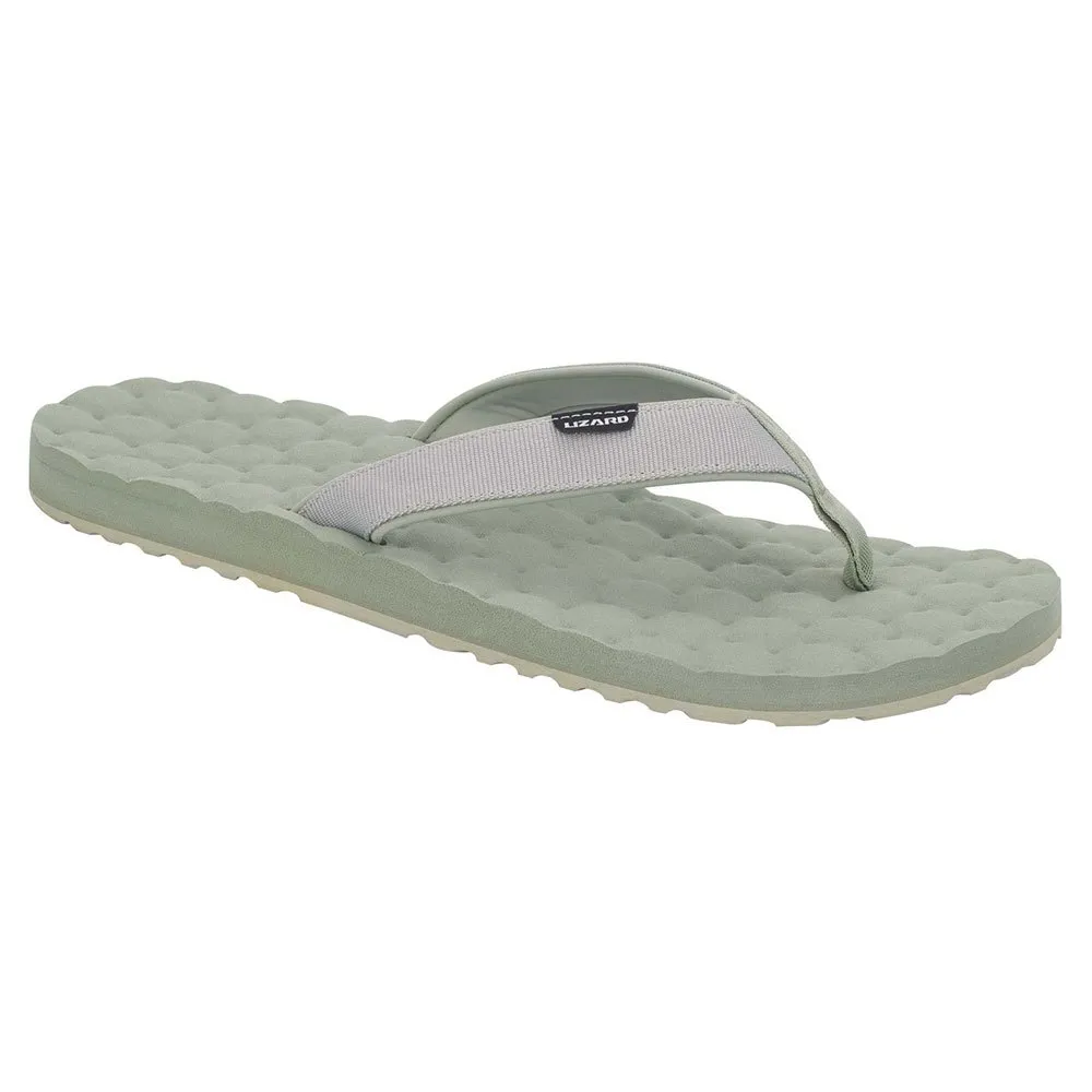 Lizard Way Slippers Zilver