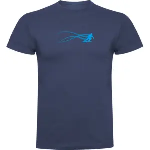 Kruskis Stella Ski T-shirt Met Korte Mouwen Blauw