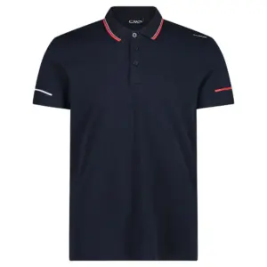 Cmp 33f7197 Korte Mouw Poloshirt Zwart