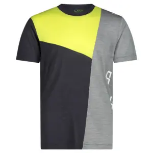 Cmp 33n5537 T-shirt Met Korte Mouwen Antraciet