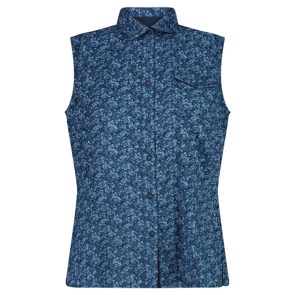 Cmp 33s5686 Mouwloos Shirt Blauw