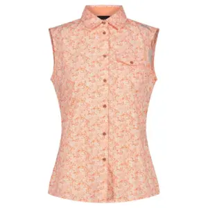 Cmp 33s5686 Mouwloos Shirt Bianco / Sunrise