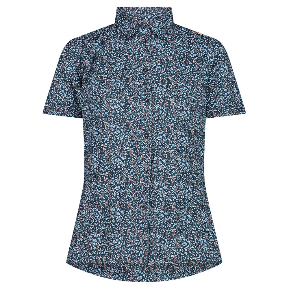 Cmp 33s5696 Overhemd Met Korte Mouwen Blauw
