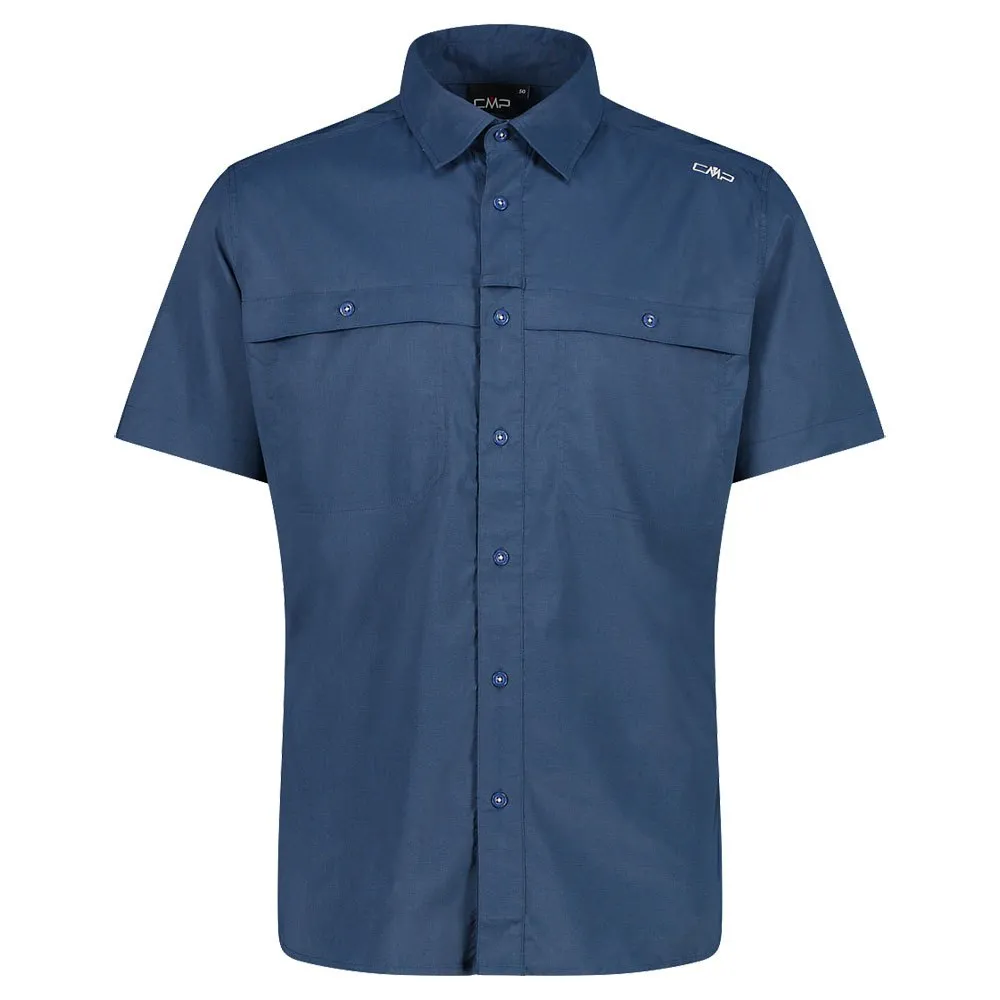 Cmp 33s5767 Overhemd Met Korte Mouwen Blauw