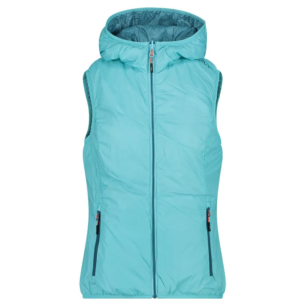 Cmp 33z5146 Reversible Vest Acqua / Deep Lake