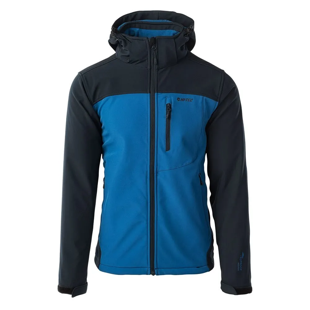 Hi-tec Mans Softshelljack Blauw