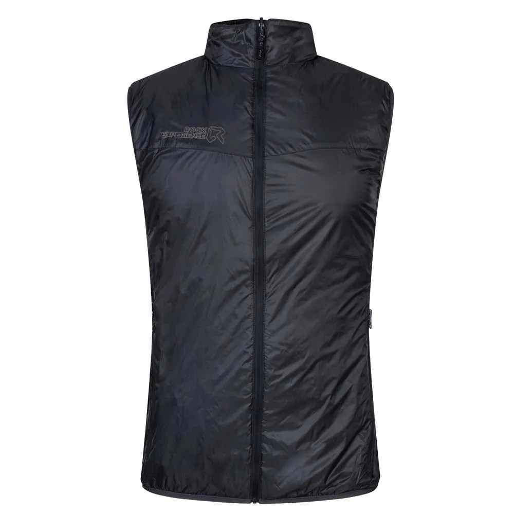 Rock Experience Golden Gate Packable Padded Vest Ebony / Caviar