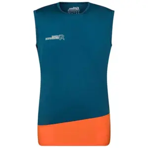 Rock Experience Merlin Mouwloos T-shirt Blauw