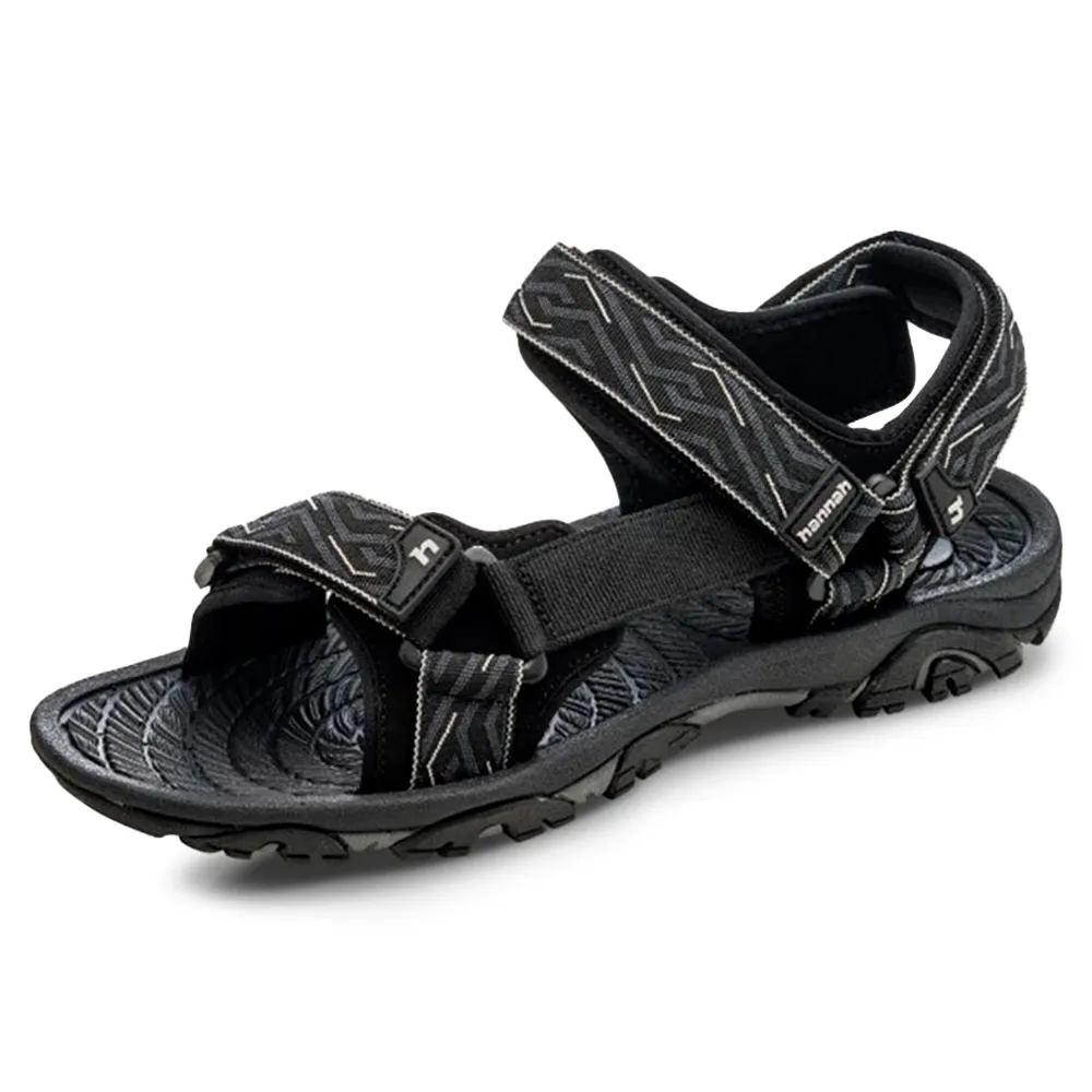 Hannah Belt Sandalen Antraciet
