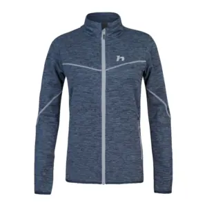 Hannah Dagnys Fleece Met Volledige Rits India Ink Mel