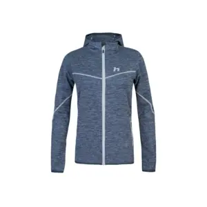 Hannah Dagnys Hoody Fleece Met Volledige Rits India Ink Mel