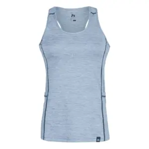 Hannah Rina Mouwloos T-shirt Blauw
