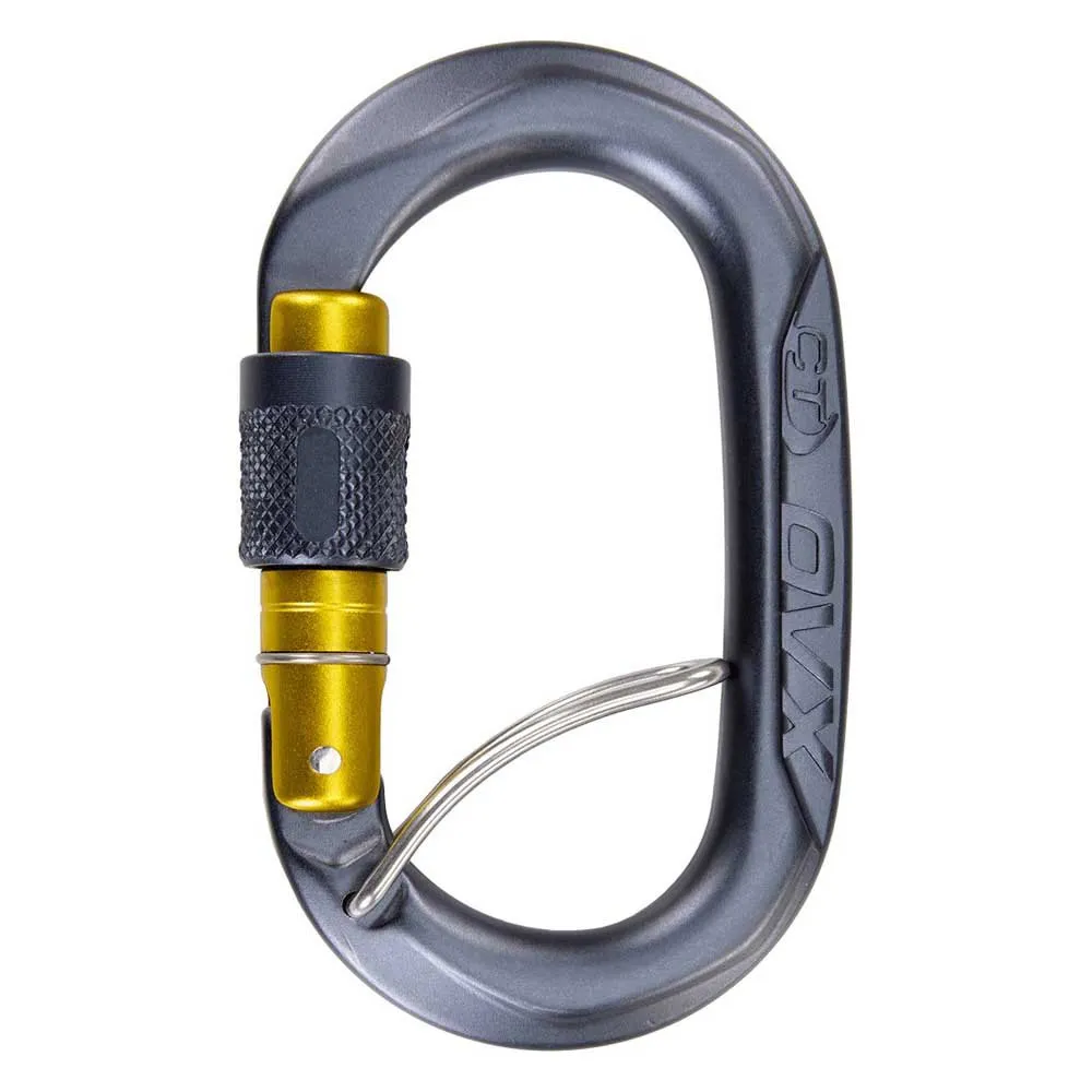Climbing Technology Ovx Sgl Karabijnhaak Antraciet