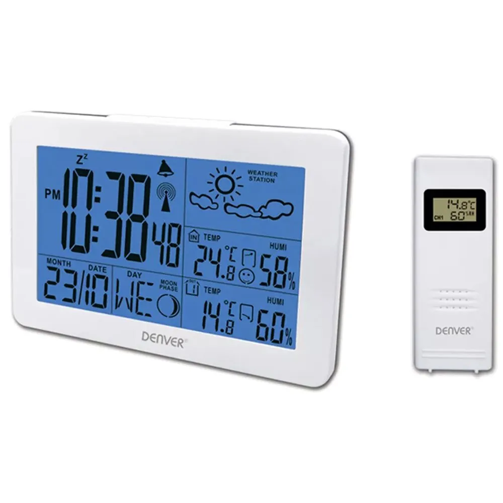 Denver Ws-530white Weerstations Wit