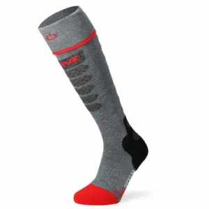 Lenz Heat 5.1 Toe Cap Slim Fit Lange Sokken Grijs