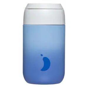 Chilly Coffee Series 2 Gradient 340ml Stainless Steel Thermosbeker Blauw