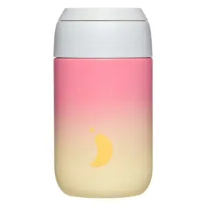 Chilly Coffee Series 2 Gradient 340ml Stainless Steel Thermosbeker Geel