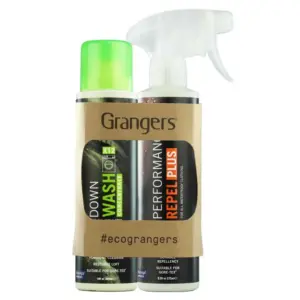 Grangers Down Wash + Performance Repel Plus Reiniger & Waterafstotend 300ml Oranje