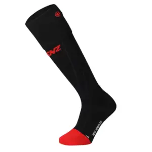 Lenz Heat 6.1 Toe Cap Merino Compression Lange Sokken Zwart