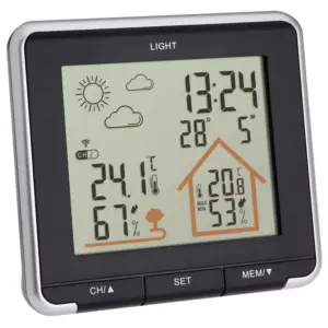 Tfa Dostmann Tfa 35.1153.01 Life Weerstations Zwart