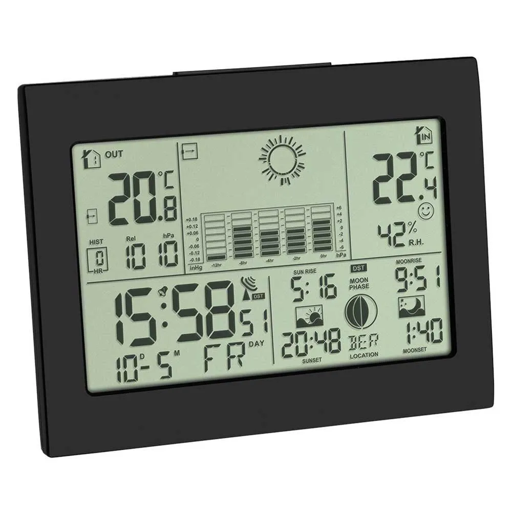 Tfa Dostmann Tfa 35.1155.01 Weerstations Zwart