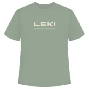 Leki Logo T-shirt Met Korte Mouwen Groen