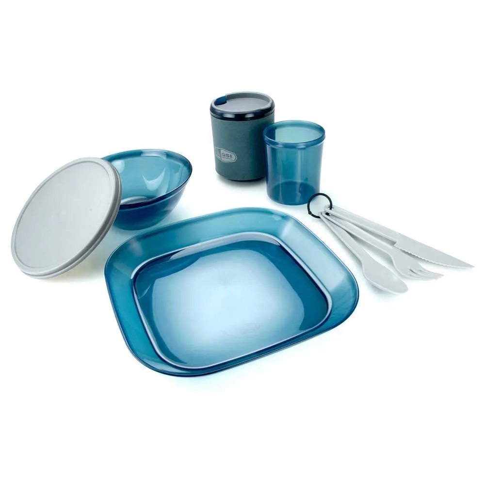 Gsi Outdoors Infinity 1 Person Serviesset Blauw