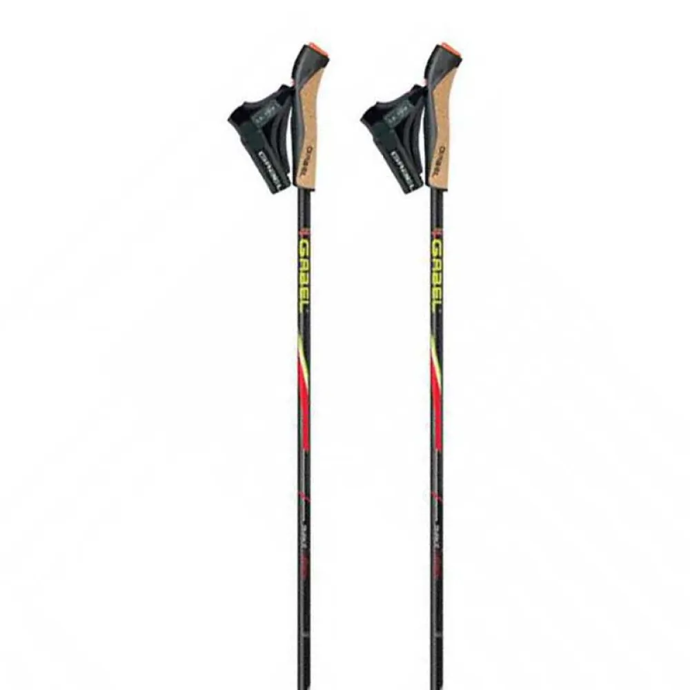 Gabel Fx-75 Snake Carbon Stokken Zwart
