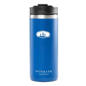 Gsi Outdoors Glacier 440ml Press French Mok Blauw