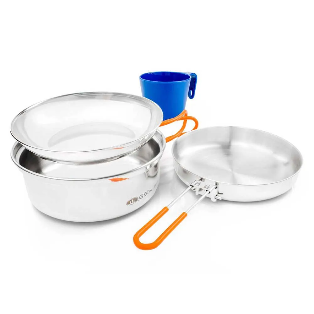 Gsi Outdoors Glacier Mess Keukenset Zilver