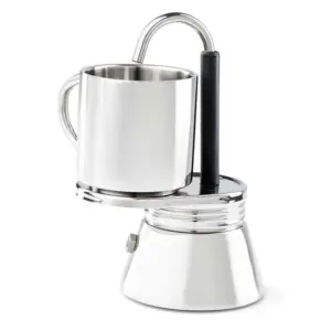Gsi Outdoors Miniespresso Espressomachine Set 1 Kopje Zilver