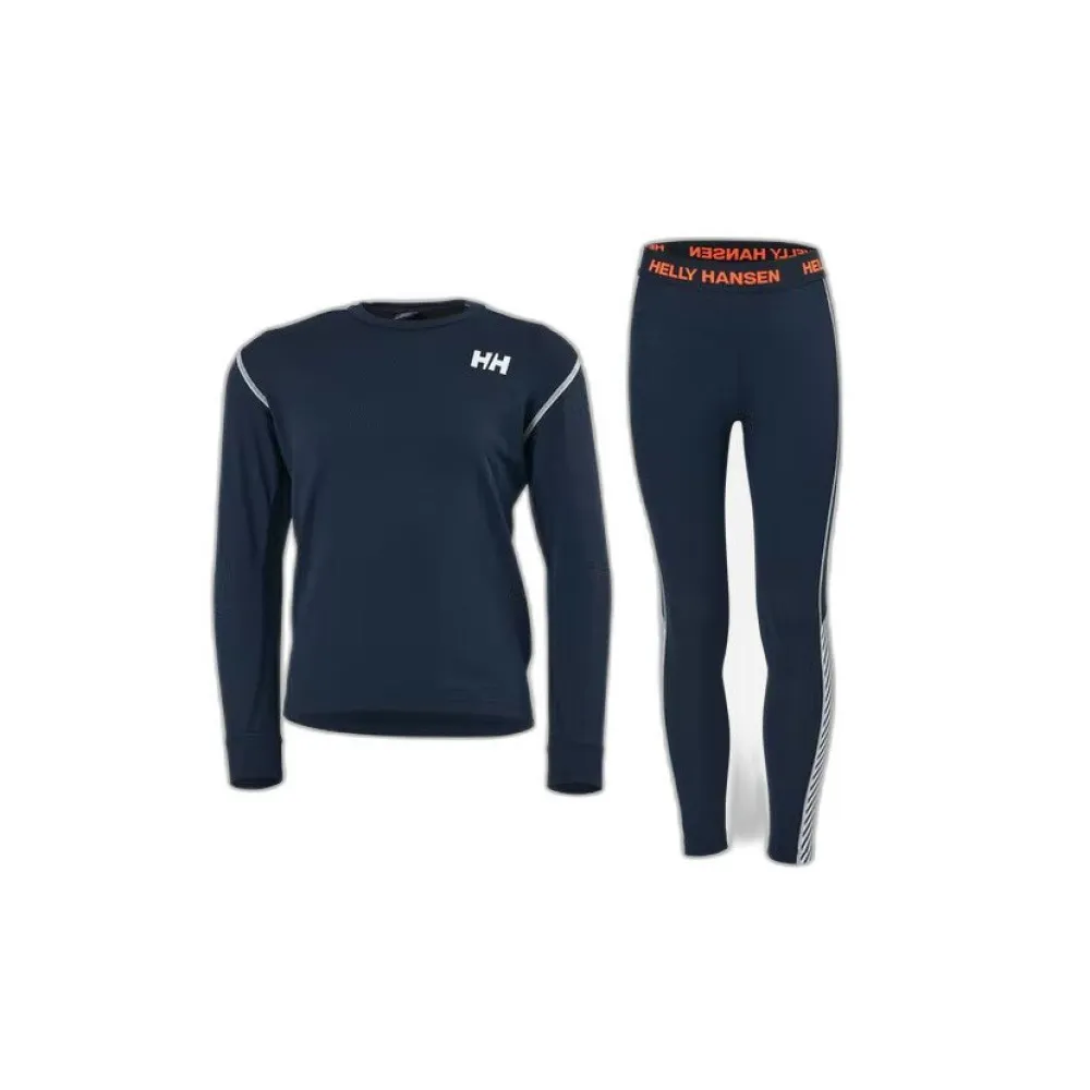Helly Hansen Lifa Active Lange Mouwen Basislaagset Blauw