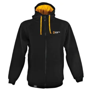 Singing Rock Hoody Sweatshirt Met Rits Zwart
