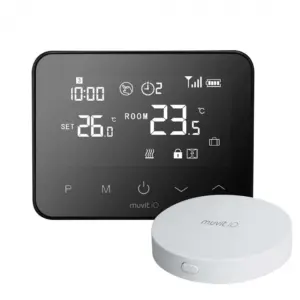 Muvit Io Miosth001 Slimme Thermostaat Zwart