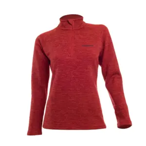 Trangoworld Nivi 11 Fleece Met Halve Rits Koraal