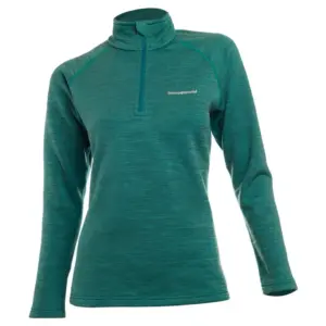 Trangoworld Nivi 45 Fleece Met Halve Rits Turquoise
