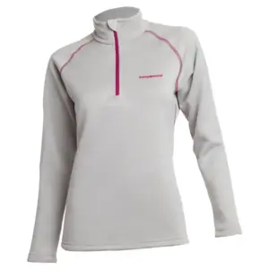 Trangoworld Nivi Fleece Met Halve Rits Grijs