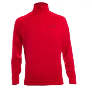 Trangoworld Qoruq 1 Fleece Met Halve Rits Rood