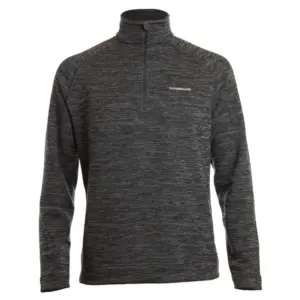 Trangoworld Qoruq 11 Fleece Met Halve Rits Zwart