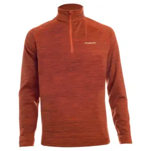 Trangoworld Qoruq 45 Fleece Met Halve Rits Antraciet