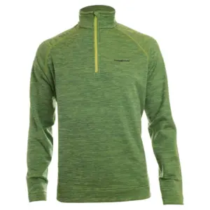 Trangoworld Qoruq 45 Fleece Met Halve Rits Groen