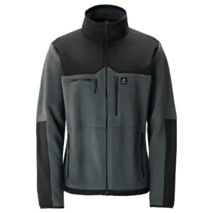 Jones Base Camp Recycled Fleece Met Volledige Rits Blauw